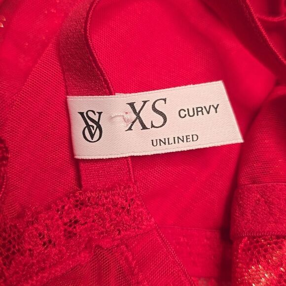 1255 Victoria's Secret Daisy Lace Curvy Bralette Sz XS Curvy - Picture 5 of 6